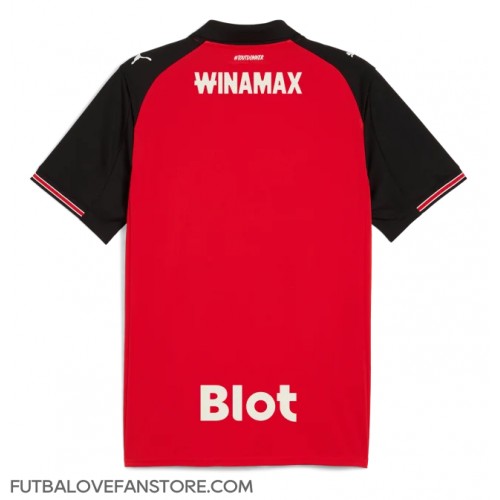 Stade Rennais Domáci futbalový dres 2025-26 Krátky Rukáv Stade Rennais Domáci futbalový dres 2025-26 Krátky Rukáv